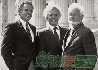 美國(guó)環(huán)保協(xié)會(huì)的其中三位創(chuàng)始人