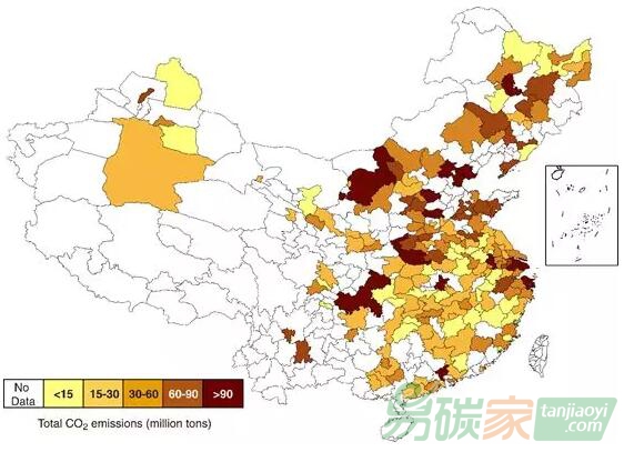 我國(guó)2010年地市級(jí)二氧化碳、能源、社會(huì)經(jīng)濟(jì)數(shù)據(jù)清單